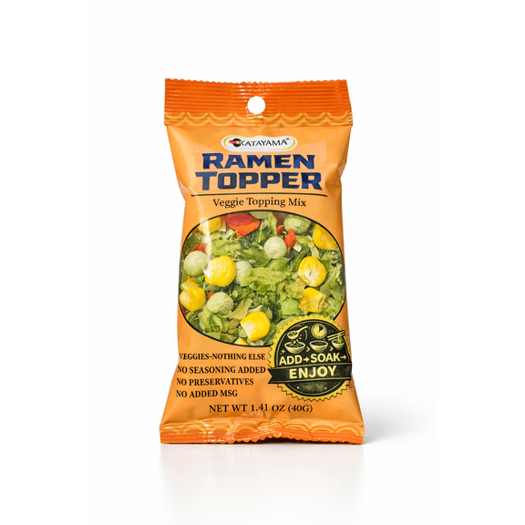 Katayama Ramen Topper Veggie Topping Mix Dried Vegetable Mix for Ramen, Noodles and Soup, 1.41 oz