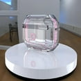 thumbnail image 5 of NIFFPD Apple AirPods Case, Soft TPU Shockproof Protective Crystal Clear Airpod Pro Case Cover Anti-Yellowing Anti-Scratches Pink, 5 of 6