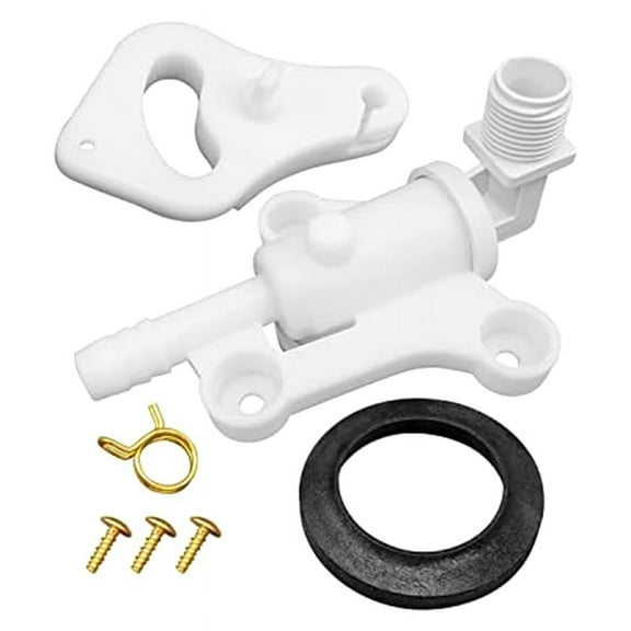 34100 RV & Camping Toilet Water Valve Kit Compatible with Aqua-