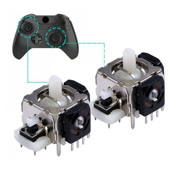 Joernso Gamepad Shooting Key 3D Vibration Quick Response Universal Game Handle Joystick Analog Stick for PS2/3/4 for Xbox360 for Xboxone