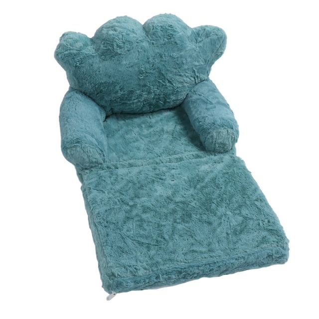 Chaises Souples Pliables pour Tout-Petits, Motif de Couronne de Dessin Animé, Portatives et Pliables, Convenant à une Utilisation Intérieure et Extérieure