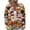 Wine, variant on WTOBBY Women's Christmas Themed Print Cardigan, Christmas Knit Sweater for Fall and Winter, Long Sleeve Pullover with Cute and Fun Patterns,Deep Red L
