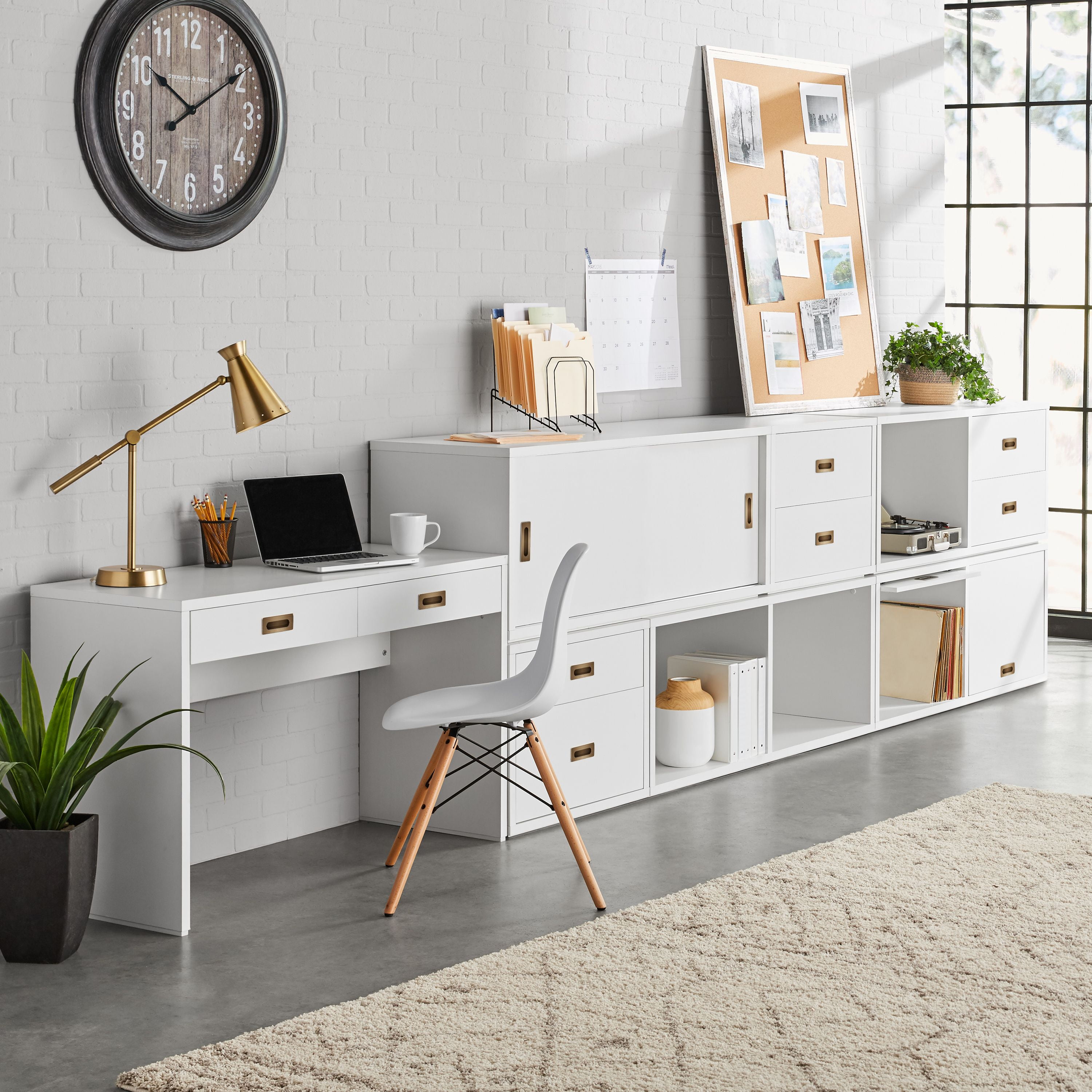 Better Homes Gardens Ludlow Duo Storage Cabinet 1 shelf Closet