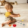 thumbnail image 2 of Kids Matching Puzzle Toys Toddler Puzzle Toys Matching Educational Toys Animal Puzzle Toys Made of Cards Motor Skills Kids Toys Color Sorting Early Educational Toys, 2 of 8