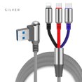 thumbnail image 3 of Cable de carga USB 3 en 1 Cable de carga rápida Carga de teléfono móvil, 3 of 8