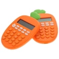thumbnail image 1 of RENACLIPY 2Pcs Adorable Carrot Shape Plastic Calculators Portable Electronic Financial and Accounting Calculators, 1 of 6
