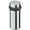 Polished Chrome, variant on Round Universal Floor Bumper 3", Solid Brass (Polished Chrome)