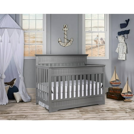 Dream On Me Chesapeake 5 In 1 Convertible Crib Storm Grey Dream On Me Chesapeake 5 In 1 Convertible Crib Storm Grey