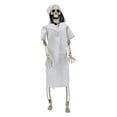 thumbnail image 1 of Decorations Skeleton Clown Halloween Hanging Skeleton Props Skeleton Figures With Dress House Halloween 18.9 Inch, 1 of 9