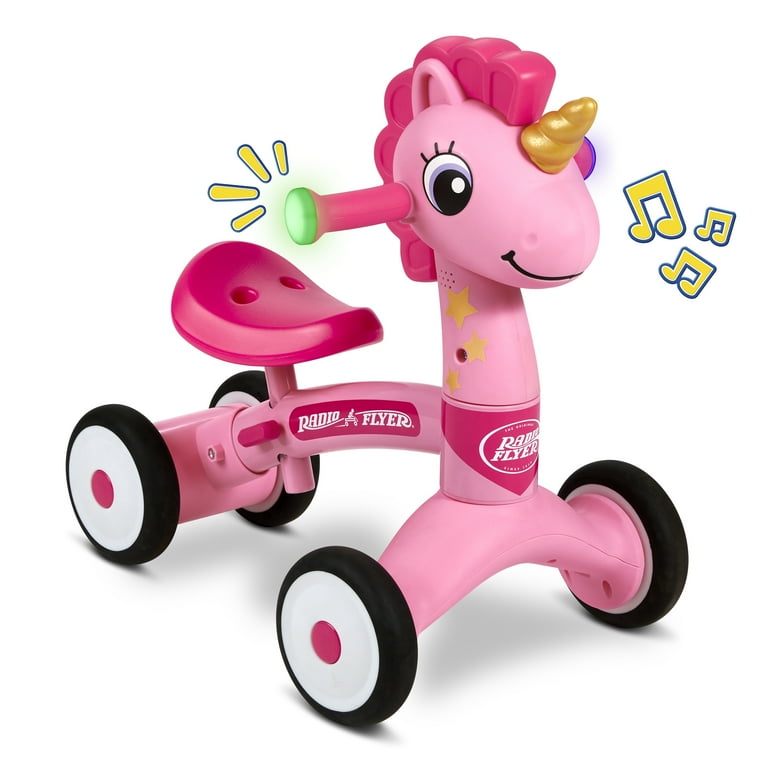 Radio Flyer, Lil' Racers: Sparkle the Unicorn Ride-on for Girls