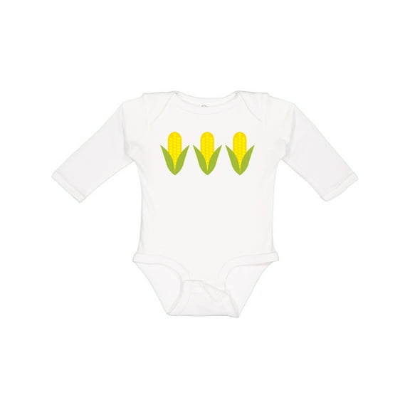 Inktastic Corn Lover Boys or Girls Long Sleeve Baby Bodysuit