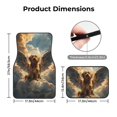 thumbnail image 5 of Fuzoiu Cloud Rainbow Winged Dog Print Carpet Floor Mats for Car,Car Foot Mat Set,Universal Fit 4 Piece Mat Pad Set,Fits Most Cars Trucks Vans Sedans SUV Auto Carpet Mat Se, 5 of 7