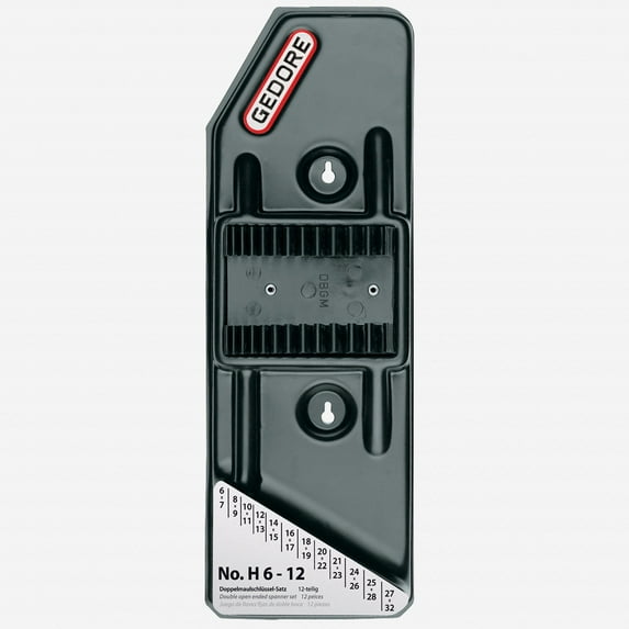 Gedore H 6-12 L Plastic holder, empty for 12 spanners no. 6