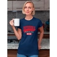 thumbnail image 2 of Impossible Until Done Shaped T-Shirt Women -Image by Shutterstock, Female Small, 2 of 4