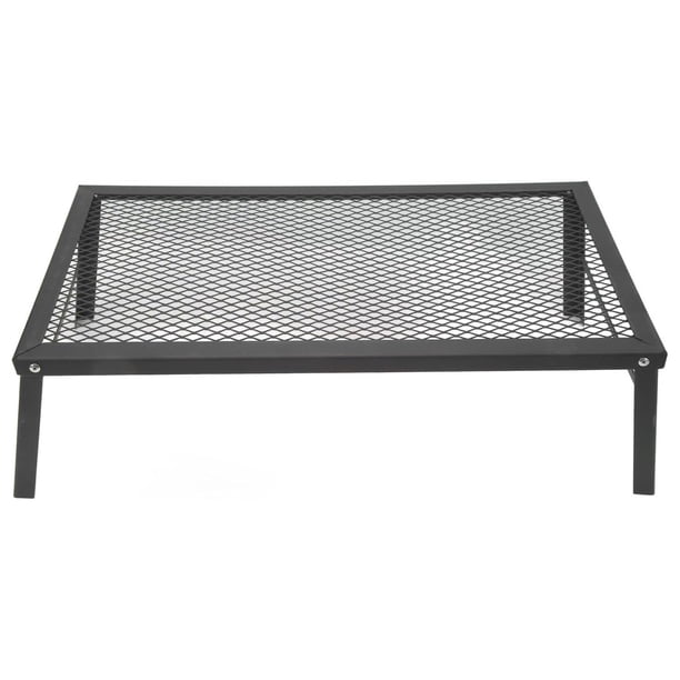 Parrilla Plegable, Rejilla de hierro resistente para cocinar al aire Parrilla ligera para barbacoa Accesorios de camping