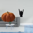 thumbnail image 2 of QSTDGVPW Halloween Pumpkin Plush Pillow and Rock Hand Gesture Statue Creative Decorative Sofa Cushion and Hand Sculpture for Bedroom Apartment Decor, 2 of 8