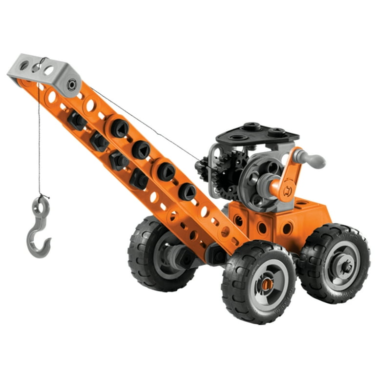 Meccano by Erector, Junior Advanced Toolbox, 8 Model Meccano by Erector, Junior Advanced Toolbox, 8 Model