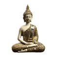 thumbnail image 1 of Estatua de Buda sentada antigua Estatuilla decorativa Escultura de budismo sentado hecha a tienda Hotel Decoración del EstiloC Gloria Estatua al aire libre, 1 of 7