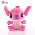 thumbnail image 3 of Muñecos de peluche de Disney de dibujos animados de Stitch en azul y rosa, juguetes de anime, Lilo y Stitch, juguetes de peluche de Stitch, regalos de Navidad para niños, 3 of 5