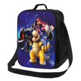 thumbnail image 1 of Cool Bowser Lunch Bags Portable Insulated Lunch Box Tote Bag Cooler Office Picnic, 1 of 9