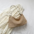 thumbnail image 5 of Stylish Woven Tote Bag for Women Versatile Summer Boho Shoulder Purse Casual Beach Holiday, 5 of 7
