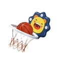 thumbnail image 3 of Mini juguete de aro de baloncesto, tablero de baloncesto montado en la pared, juguete de baño interactivo para padres e hijos para la pared de la Azul, 3 of 9