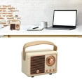 thumbnail image 3 of Altavoz Retro Con Chip Hifi, Sonido Estéreo de 360 Grados, Altavoz Vintage Portátil para El Hogar al Aire Libre, Rápido, Bajo Consumo de Energía, 3 of 7