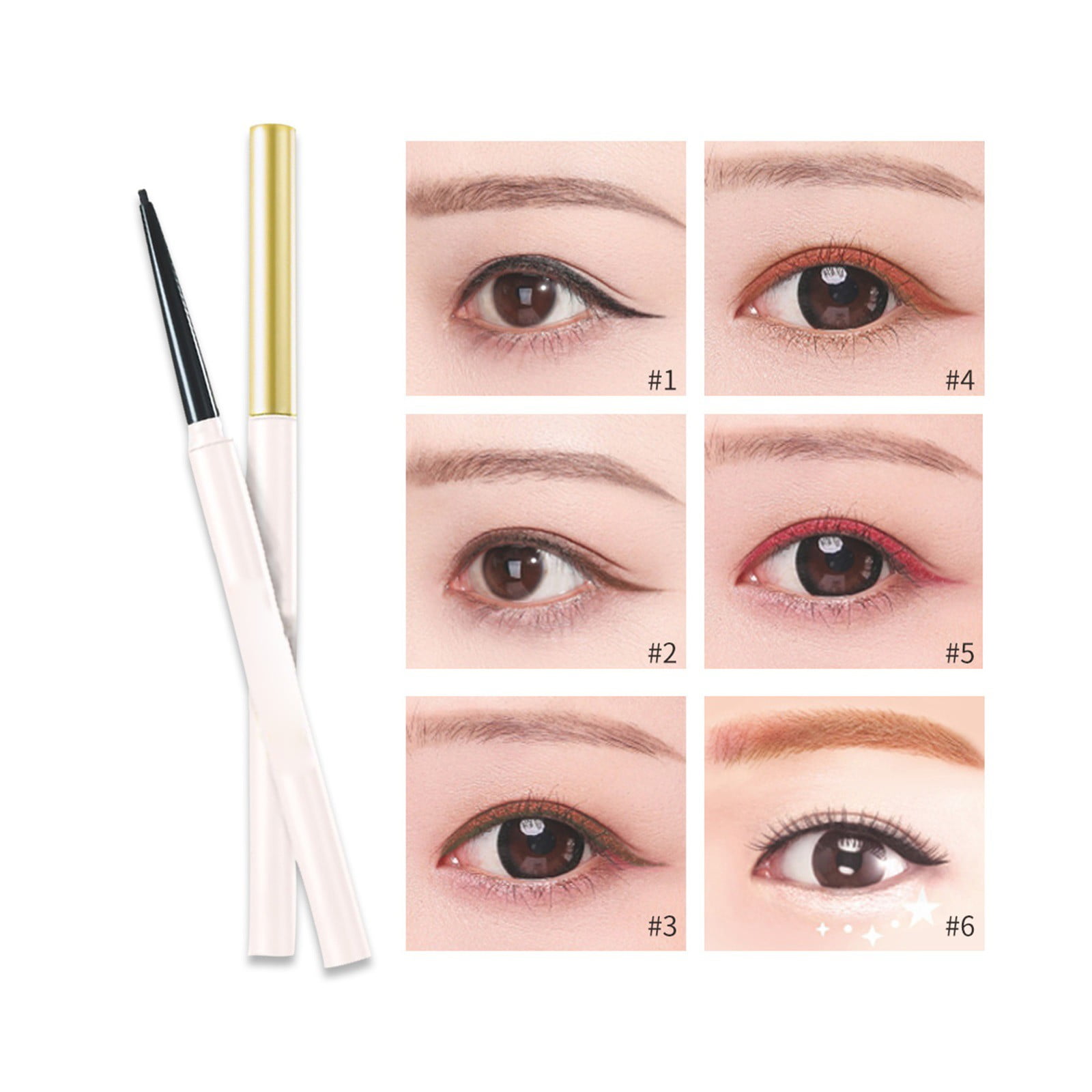 Dsm5 in Action Stick on Wing Liner Pencils Organic Makeup Cat Eye Liner Sticker Make up Boreal 24 Angelica Eyebrows Light Makeup Cat Makeup Wet And Wild