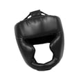 thumbnail image 3 of Casco de boxeo Equipo de protección Casco para Lucha Kickboxing Niños negros, 3 of 8