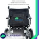 thumbnail image 5 of MEDICAL STORE Silla De Ruedas Eléctrica De Lujo Silla Plegable De Acero De Alta Resistencia Adulto Mayor Todo Terreno Traslado Rehabilitación Con Descansa Pies, 5 of 10