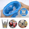 thumbnail image 3 of Cubo de hielo de silicona para champán, whisky, cerveza, cubo de hielo, cubo portátil, enfriador de vino B, 3 of 3