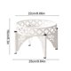 thumbnail image 3 of Soporte para plantas de hierro forjado, suelo de pie, portamacetas interiores exteriores de un solo nivel, estantería metálica, balcón, salón, decoración del hogar, 3 of 6