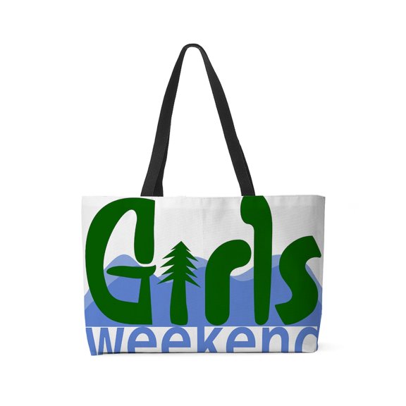 CafePress - Girls Weekend Escape To The Mtns - Large Weekender Tote