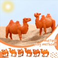thumbnail image 2 of 72 Figuras de Camello, Juguetes en Miniatura, Modelos de Camello, Figuras de Animales para DecoracióN de Pasteles, Adornos de Escritorio para el Hogar, 2 of 6