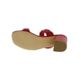 thumbnail image 5 of Bellini Fuss Women Slide Sandal In Red Smooth, 5 of 5