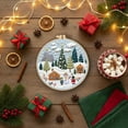 thumbnail image 6 of Oioii Embroidery Kits Merry Christmas Pattern Embroidery Starter Kits for Adults Beginner DIY Sewing Needlepoint Cross Stitch Practice Kit Christmas Home Decoration Handmade Gifts(7PCS), 6 of 6