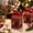 1178#Red, variant on Christmas House Shaped Gift Boxes Set of 10 Paper Cottage Treat Candy Containers for Party Snack Packaging