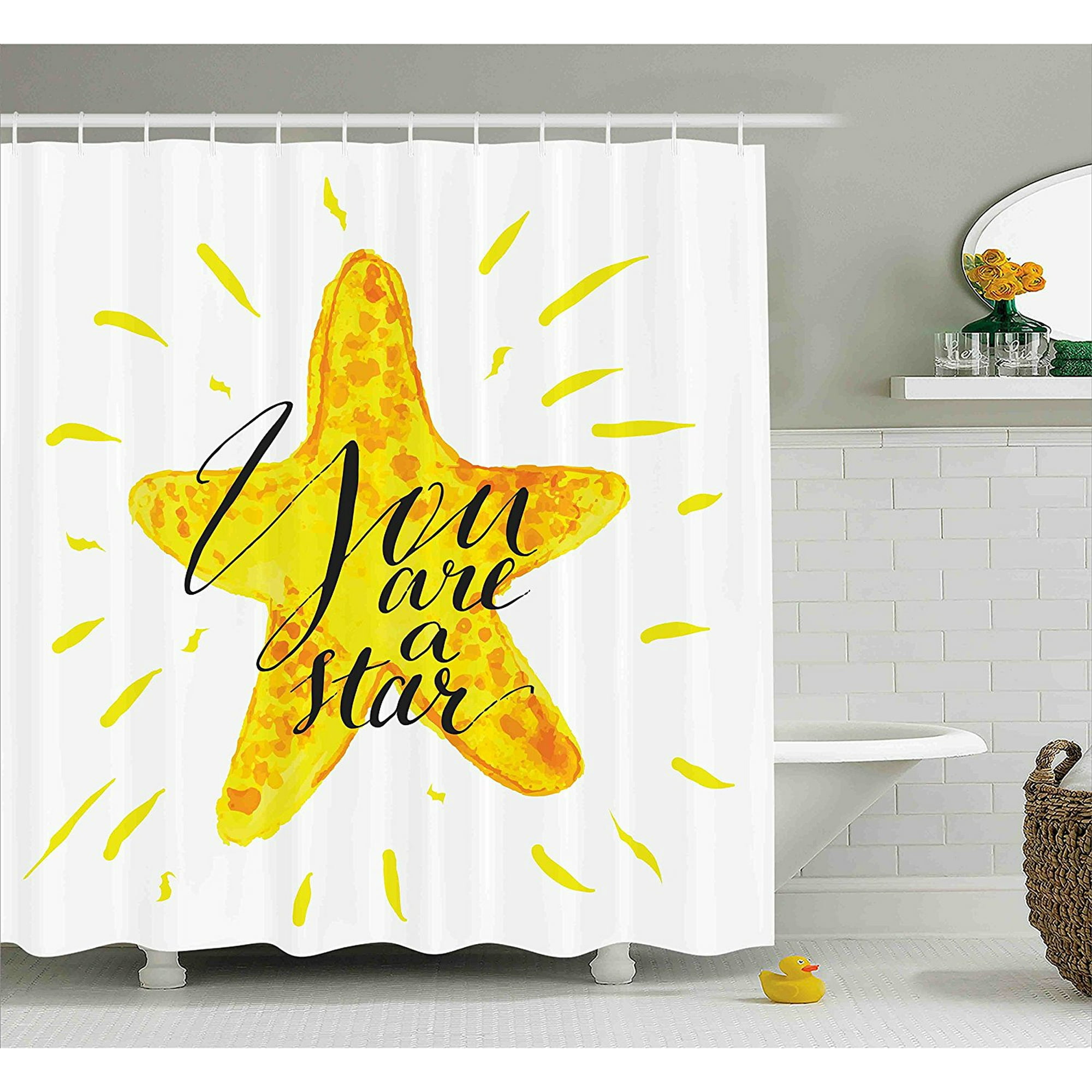 Music Decor Shower Curtain By Music Notes Rainbow Colored Plasma