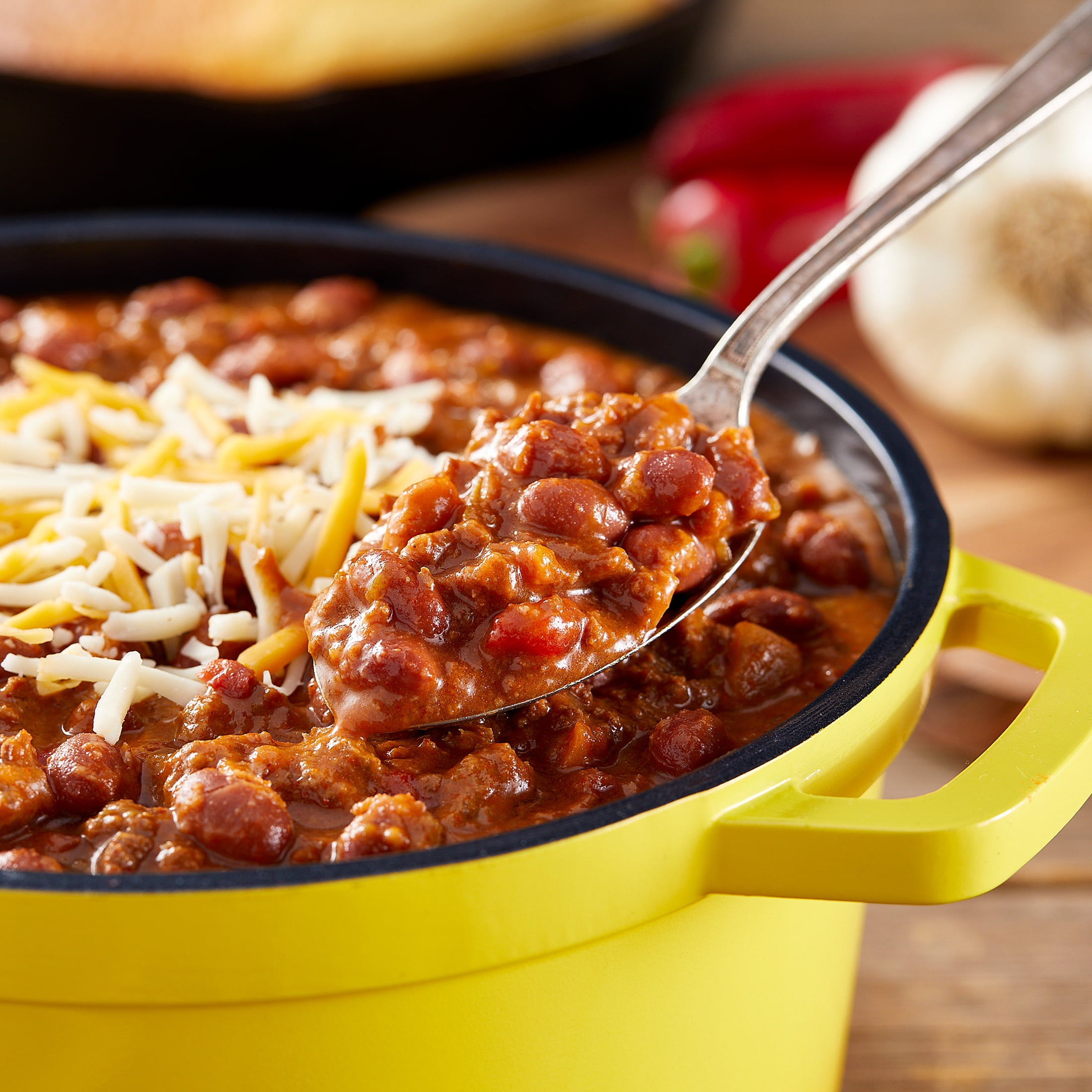 Yellowstone Angus Beef Chili with Beans 15 oz. Can Savory