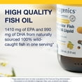 thumbnail image 4 of Metagenics OmegaGenics Fish Oil EPA-DHA 2400 mg - Fish Oil Supplement - High Potency - Supports Heart Health & Immune Function* - Lemon Flavor - Non-GMO & Gluten-Free - 30 Servings, 4 of 7
