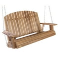 thumbnail image 3 of All Things Cedar PO72-S Cedar Pergola Garden Arbor Swing Outdoor Set - 82L x 72W x 74H, 3 of 4