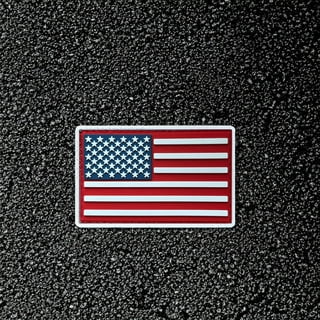 Black & White American Flag Iron-On Patch, Hobby Lobby