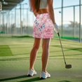 thumbnail image 4 of Uorisango Blue Dragonfly Flower Tennis Skirt for Women Size 2XL Stretchy Versatile Tennis Golf Skirts for Women with Shorts Fashion Relaxed Outing Wear with Pockets Workout Sports, 4 of 7