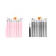 thumbnail image 5 of Jumpingount 15 piezas Nail Art Brush Toenail Nail Dotting Pen para principiantes Pintura Manicura Salón profesional Regalos Pinceles de maquillaje y herramientas Negro, 5 of 6