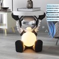thumbnail image 2 of Mesa de centro de pie con astronauta, accesorios para el hogar, mesita de noche, muebles inteligentes, emisor de luz, Altavoz Bluetooth, 2 of 4