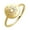 Gold, variant on Sunbeam Ring The Sun Tarot Jewelry Oval Stainless Steel Party Accessories