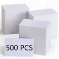 thumbnail image 1 of Tarjetas de identificación BKISVWCSop, paquete de 500, CR80, PVC de 30 mil, 1 of 6