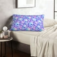 thumbnail image 6 of Daiia Blue Skull Daisy Bedding Waterproof Pillow Protector Zippered Queen – Bed Bug Proof Pillow Encasement-20"x30", 6 of 6