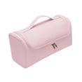 thumbnail image 1 of Bolsa de viaje para herramientas de peluquería, estuche de transporte portátil, rizador multifuncional Rosa, 1 of 9