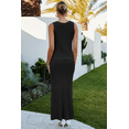 thumbnail image 5 of Arach&Cloz Women's Lightweight 2 Piece Sets Summer Vacation Button Top and Maxi Skirt Outfits 2025, 5 of 7